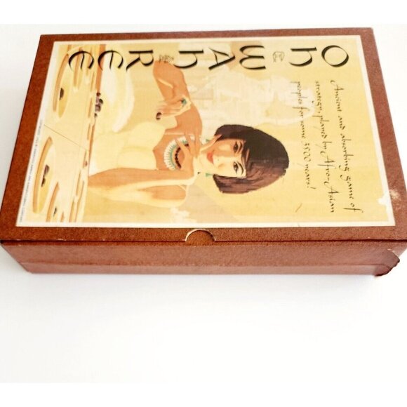 1962 Oh Wah Ree Mancala Style Pit and Stones Game 3M Vintage Complete GstRm - Picture 7 of 8